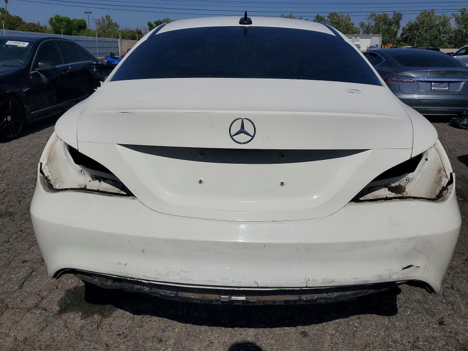 2018 Mercedes-benz Cla-klasse VIN WDDSJ4EB5JN611806 COPART salvage auction — REAR END, CA - SALVAGE CERTIFICATE, sold $5,700 on 2026-08-13 (photo 6)