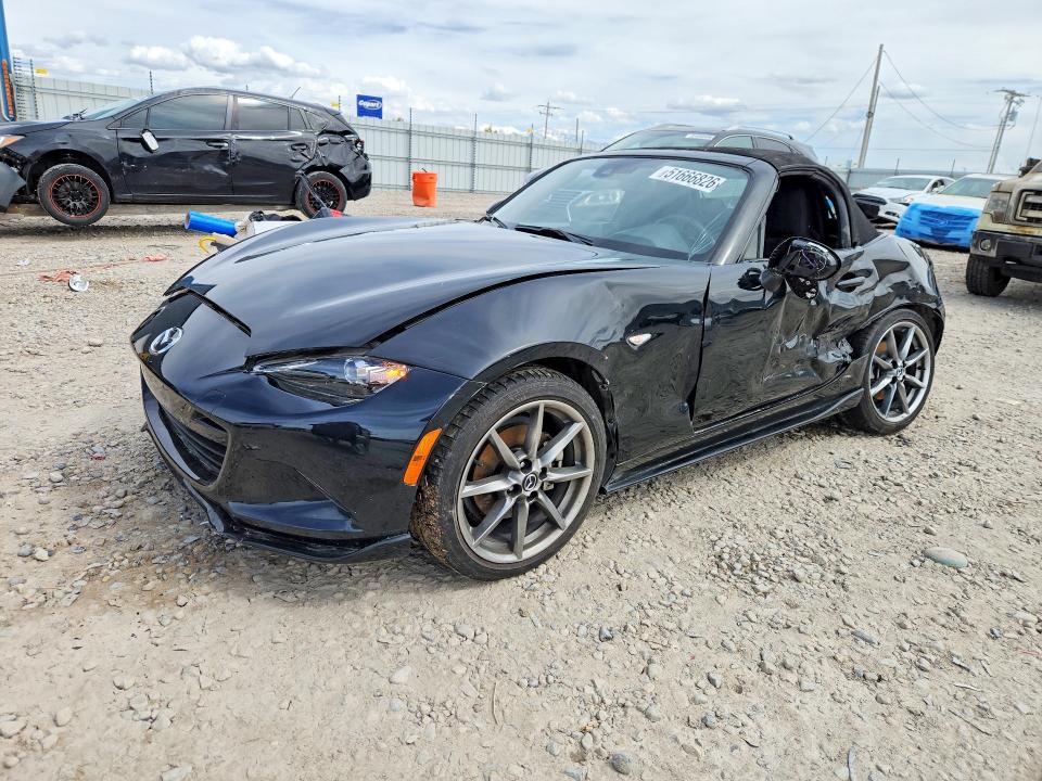2022 Mazda Mx-5 VIN JM1NDAD7XN0506241 COPART salvage auction — SIDE, Ut - Salvage Certificate, sold $4,600 on 2026-07-24 (photo 1)
