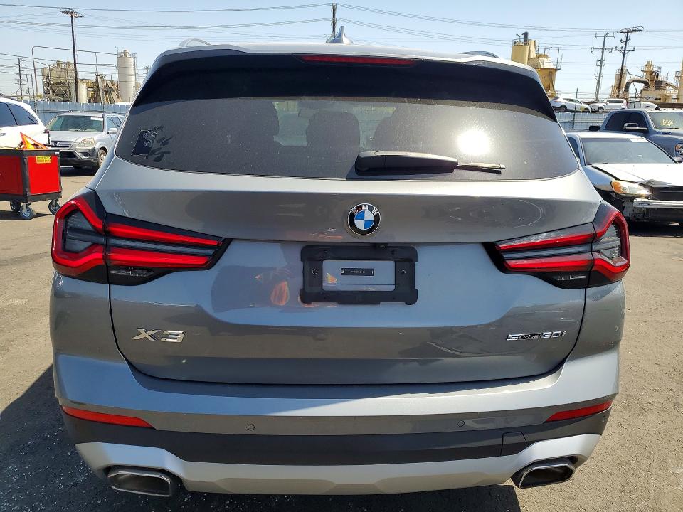 2024 BMW X3 VIN WBX47DP03RN271485 COPART salvage auction — FRONT END, Salvage Title, sold $14,800 on 2026-07-29 (photo 6)