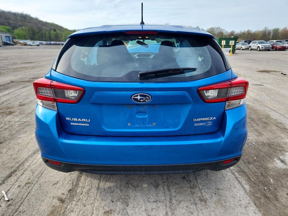 2023 Subaru Impreza VIN 4S3GTAB62P3707476 COPART salvage auction — FRONT END, Oh - Cert Of Title-Salvage, sold $725 on 2026-07-09 (photo 6)