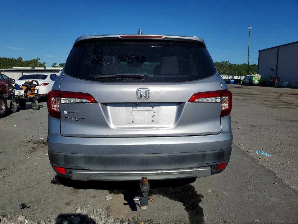 2021 Honda Pilot VIN 5FNYF5H50MB021596 COPART salvage auction — MINOR DENT/SCRATCHES, Fl - Certificate Of Title (P), sold $7,800 on 2026-07-29 (photo 6)