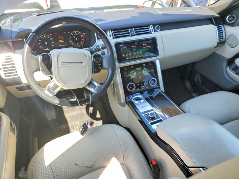 2021 Land rover RANGE ROVER VIN SALGS2SEXMA446484 COPART salvage auction — Minor Dent/Scratches, CA - SALVAGE CERTIFICATE (P), sold $31,000 on 2026-05-21 (photo 8)