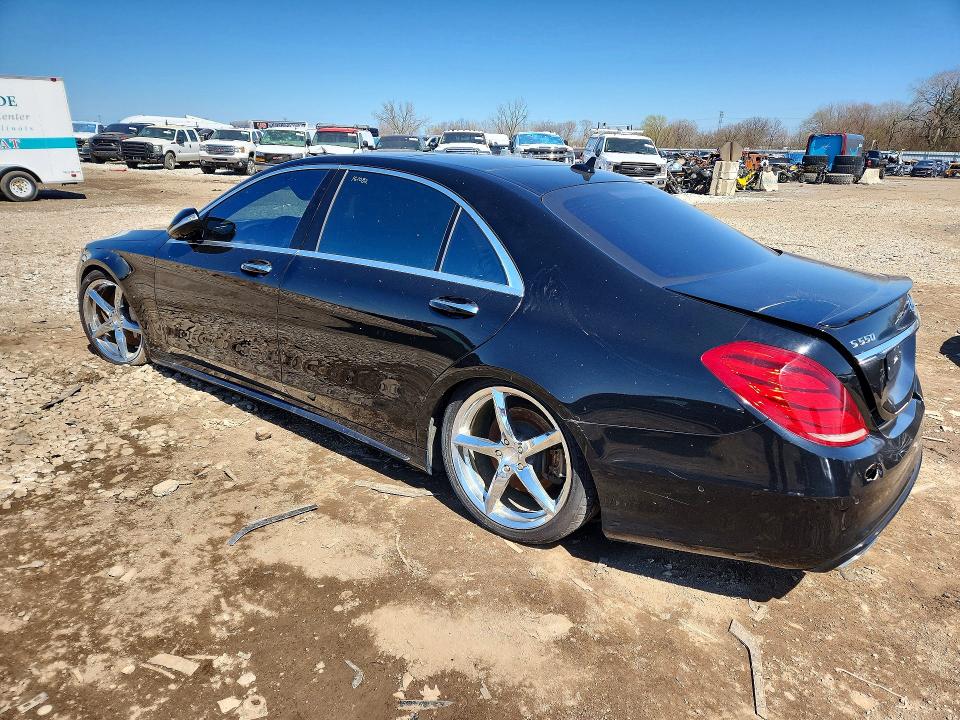 2016 Mercedes-benz S class VIN WDDUG8FB5GA225173 COPART salvage auction — MECHANICAL, Tx - Certificate Of Title, sold $6,400 on 2026-07-29 (photo 2)