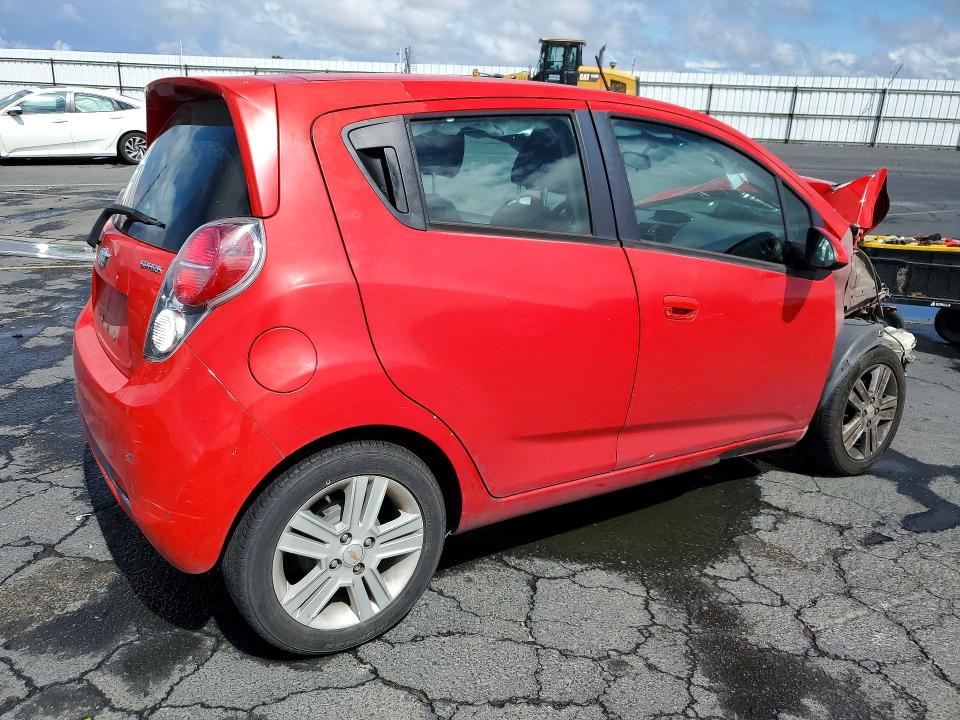 2015 Chevrolet Spark VIN KL8CD6S99FC727475 COPART salvage auction — FRONT END, Ca - Salvage Certificate, sold $70 on 2026-07-30 (photo 3)
