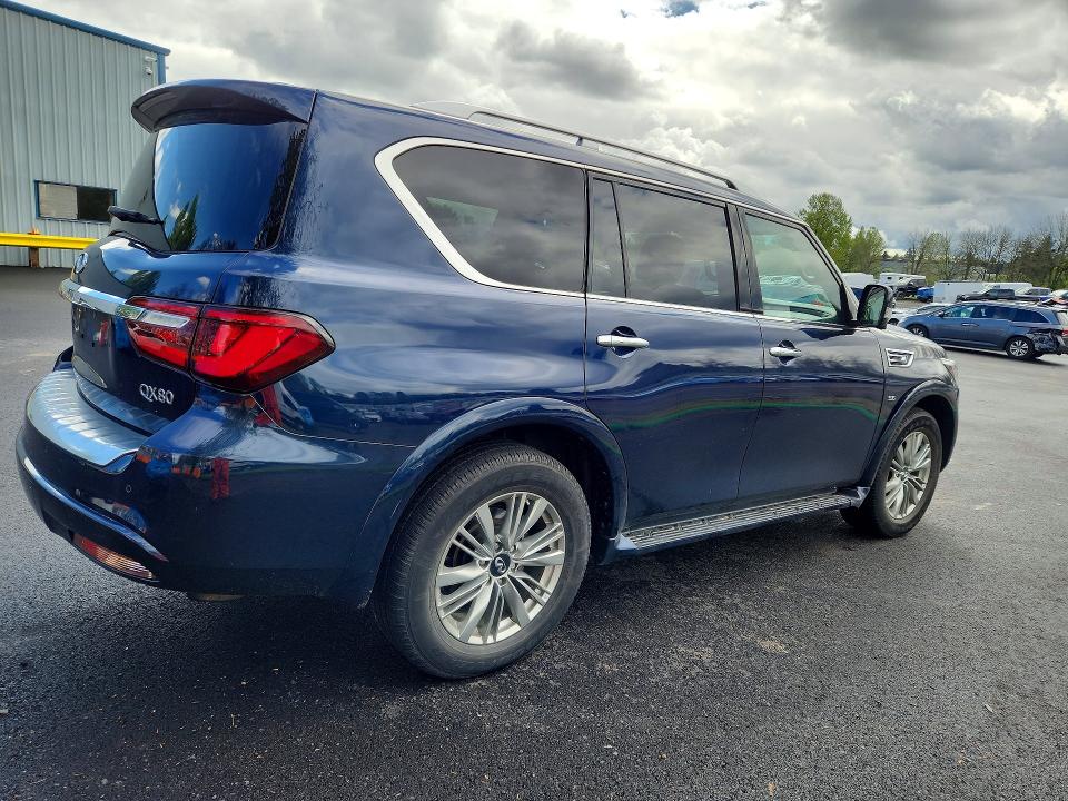 2018 Infiniti Qx80 VIN JN8AZ2NF4J9662975 COPART salvage auction — MINOR DENT/SCRATCHES, Or - Salvage Title Certificate, sold $7,800 on 2026-07-08 (photo 3)