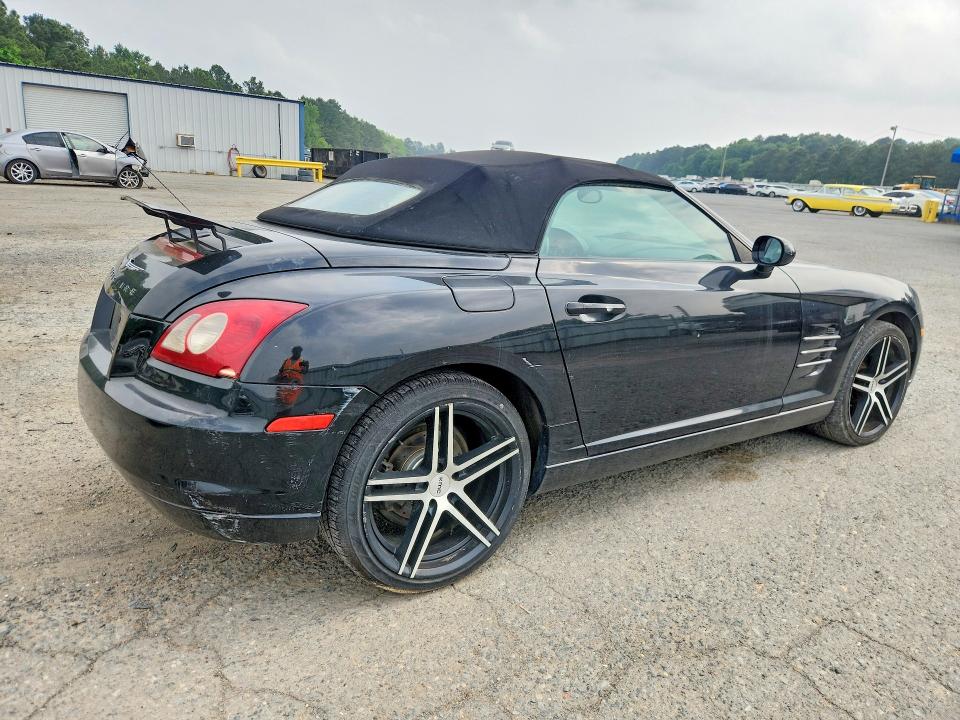 2005 Chrysler Crossfire VIN 1C3AN55L45X058539 COPART salvage auction — MINOR DENT/SCRATCHES, Ar - Cert Of Title-Salvage (P), sold $1,300 on 2026-07-09 (photo 3)