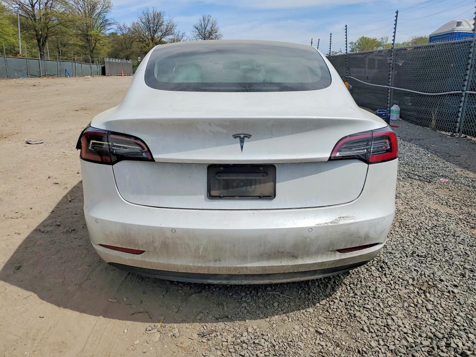 2020 Tesla Model 3 VIN 5YJ3E1EA3LF740976 COPART salvage auction — REAR END, Md - Cert Of Salvage > 75% Damage, sold $4,450 on 2026-07-15 (photo 6)