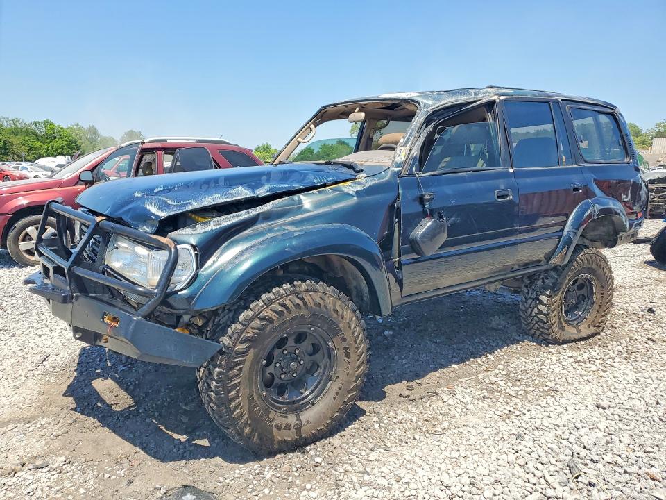 1997 Toyota Land cruiser VIN JT3HJ85J2V0178732 COPART salvage auction — ROLLOVER, Al - Cert Of Title-Salvage Title, sold $3,550 on 2026-07-07 (photo 1)