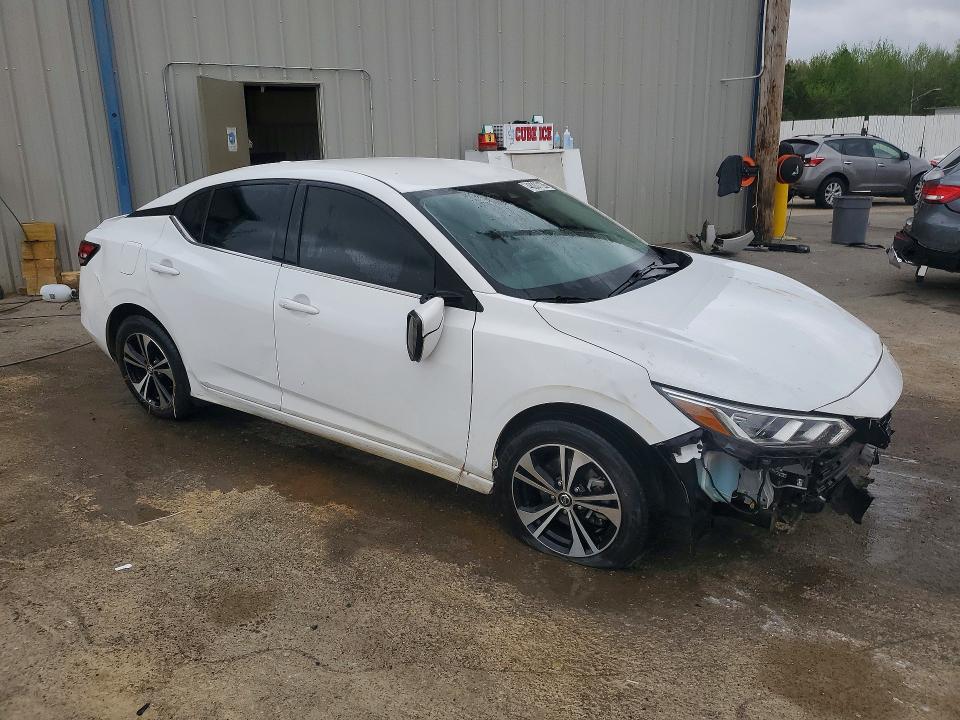 2022 Nissan Sentra VIN 3N1AB8CV0NY260953 COPART salvage auction — REAR END, Id - Salvage Certificate Of Title, sold $1,550 on 2026-07-09 (photo 4)