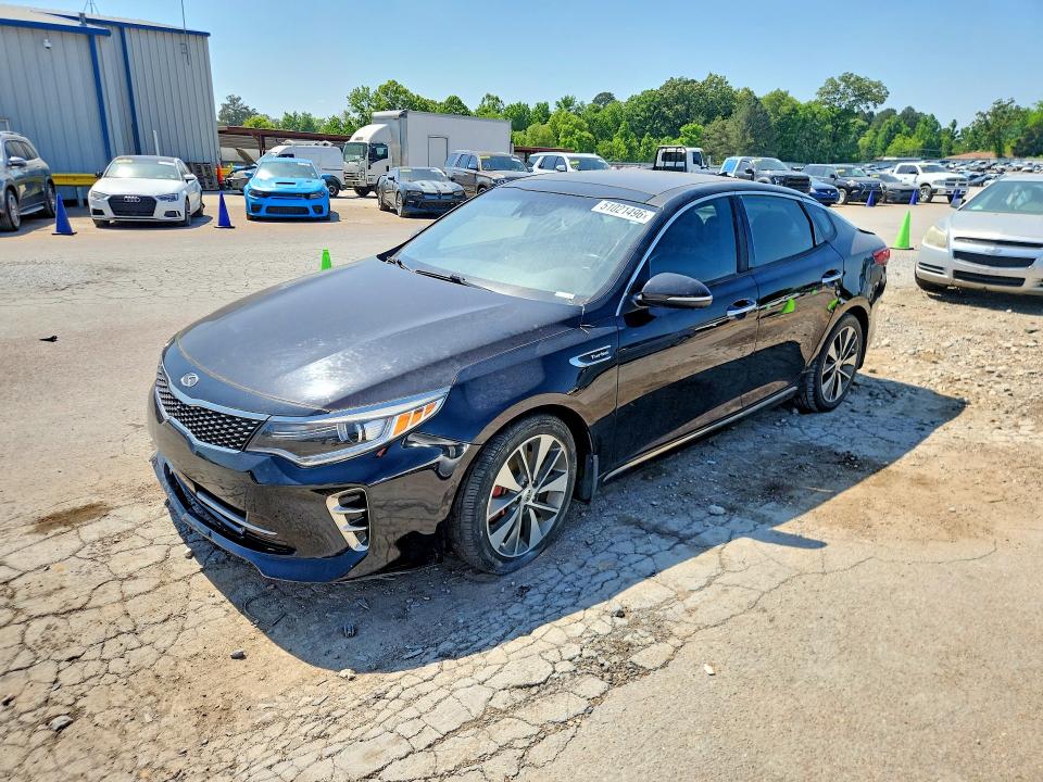 2016 Kia Optima VIN 5XXGV4L26GG030374 COPART salvage auction — REAR END, Ms - Cert Of Title-Salvaged, sold $2,000 on 2026-07-17 (photo 1)