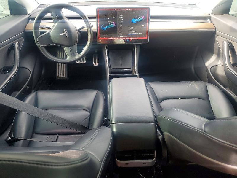 2020 Tesla Model 3 VIN 5YJ3E1EAXLF504664 COPART salvage auction — FRONT END, Nc - Salvage Certificate Of Title, sold $4,900 on 2026-07-02 (photo 8)