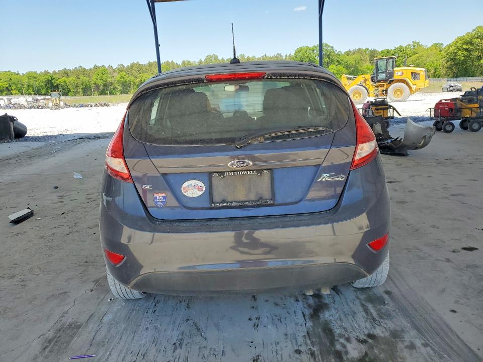 2013 Ford Fiesta VIN 3FADP4EJ5DM117765 COPART salvage auction — SIDE, GA - CERTIFICATE OF TITLE, sold $250 on 2026-07-02 (photo 6)