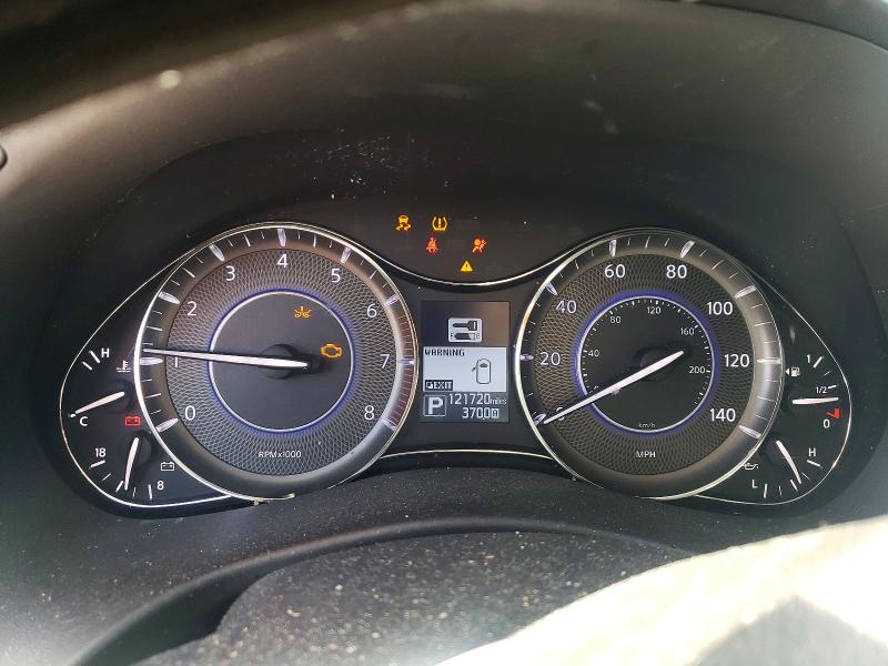 2019 Infiniti VIN JN8AZ2NE7K9231216 COPART salvage auction — FRONT END, Nc - Certificate Of Title, sold $625 on 2026-07-21 (photo 9)