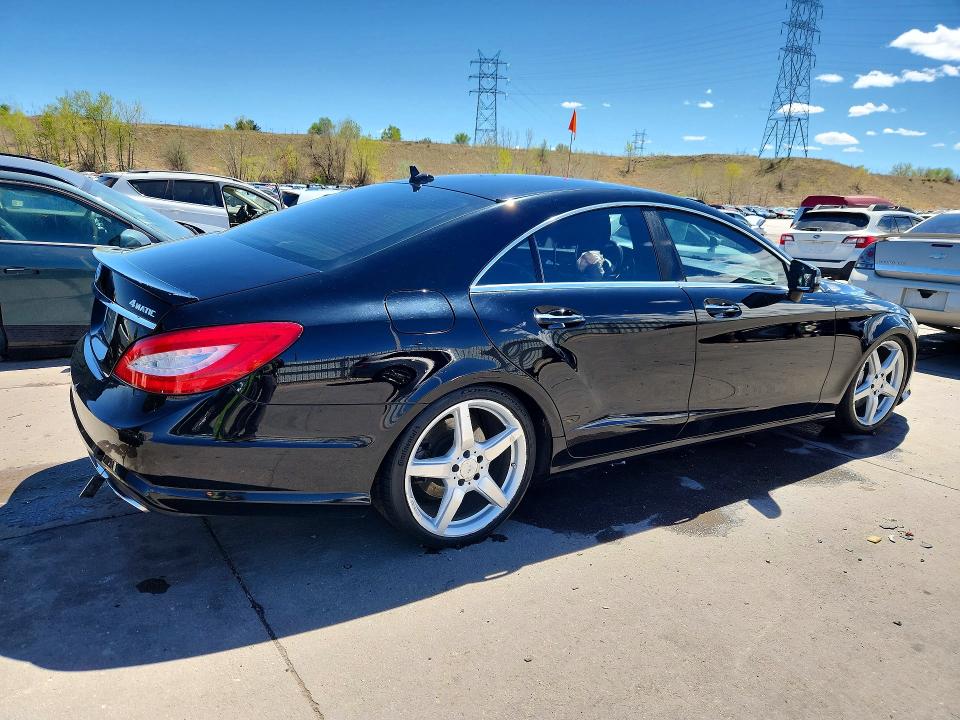 2013 Mercedes-benz Cls-klasse VIN WDDLJ9BBXDA064484 COPART salvage auction — FRONT END, Co - Public - Salvage Title, sold $2,750 on 2026-07-29 (photo 3)