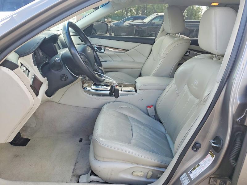 2011 Infiniti M VIN JN1AY1AR7BM570706 COPART salvage auction — FRONT END, Md - Cert Of Salvage > 75% Damage, sold $400 on 2026-07-23 (photo 7)