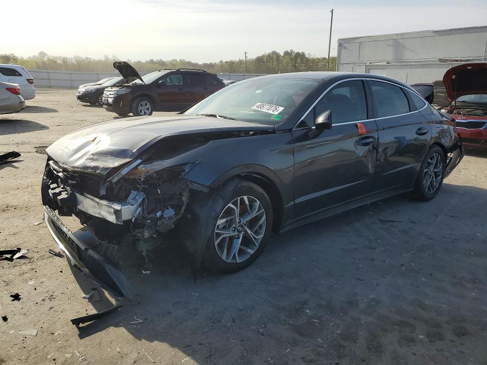2020 Hyundai Sonata VIN 5NPEL4JA0LH011969 COPART salvage auction — REAR END, Va - Certificate Of Title, sold $200 on 2026-07-15 (photo 1)