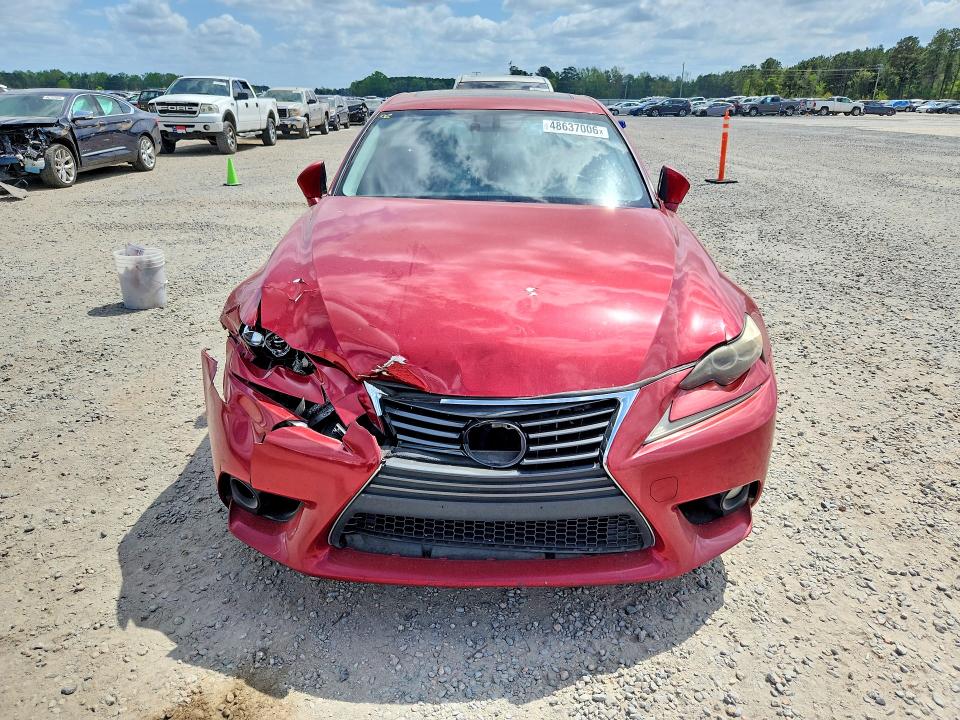 2014 Lexus Is VIN JTHCF1D2XE5010976 COPART salvage auction — FRONT END, NC - SALVAGE CERTIFICATE OF TITLE, sold $1,400 on 2026-07-27 (photo 5)
