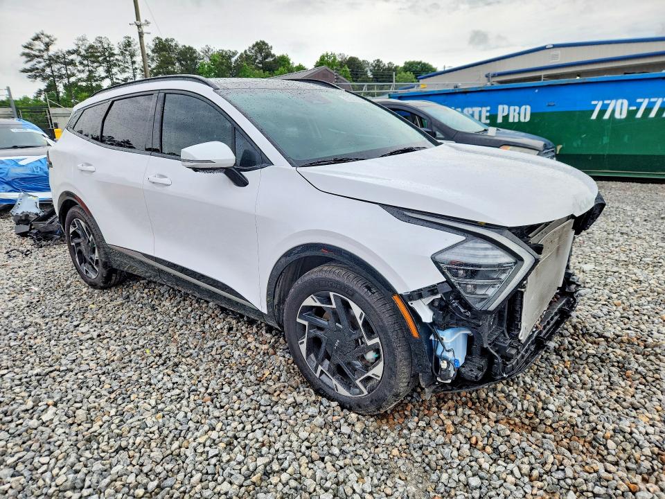 2025 Kia VIN 5XYK53DF4SG292324 COPART salvage auction — FRONT END, Ga - Cert Of Title-Salvage, sold $12,300 on 2026-07-28 (photo 4)