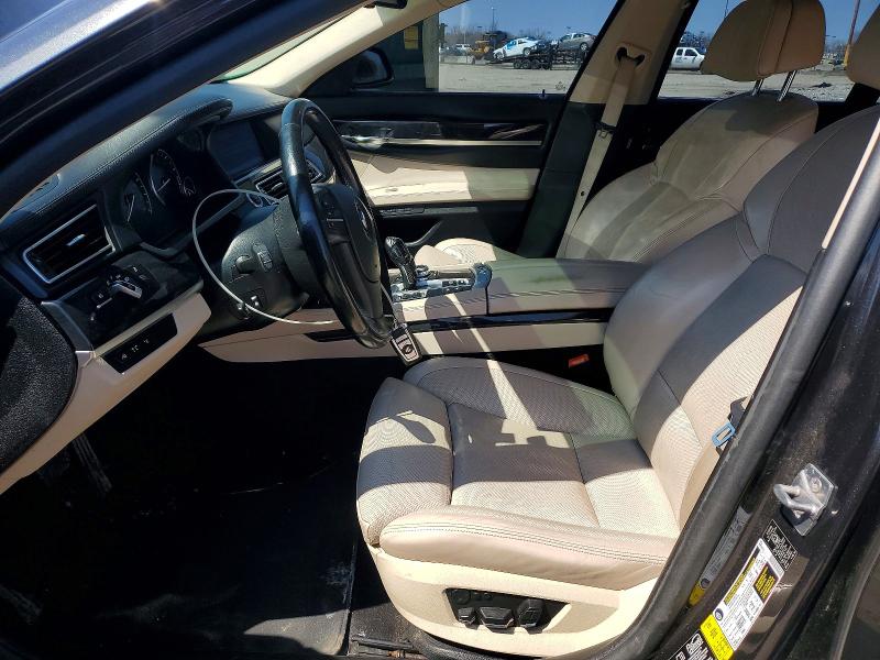 2011 BMW 7er VIN WBAKC6C5XBC395118 COPART salvage auction — FRONT END, Mi - Certificate Of Title, sold $550 on 2026-07-24 (photo 7)
