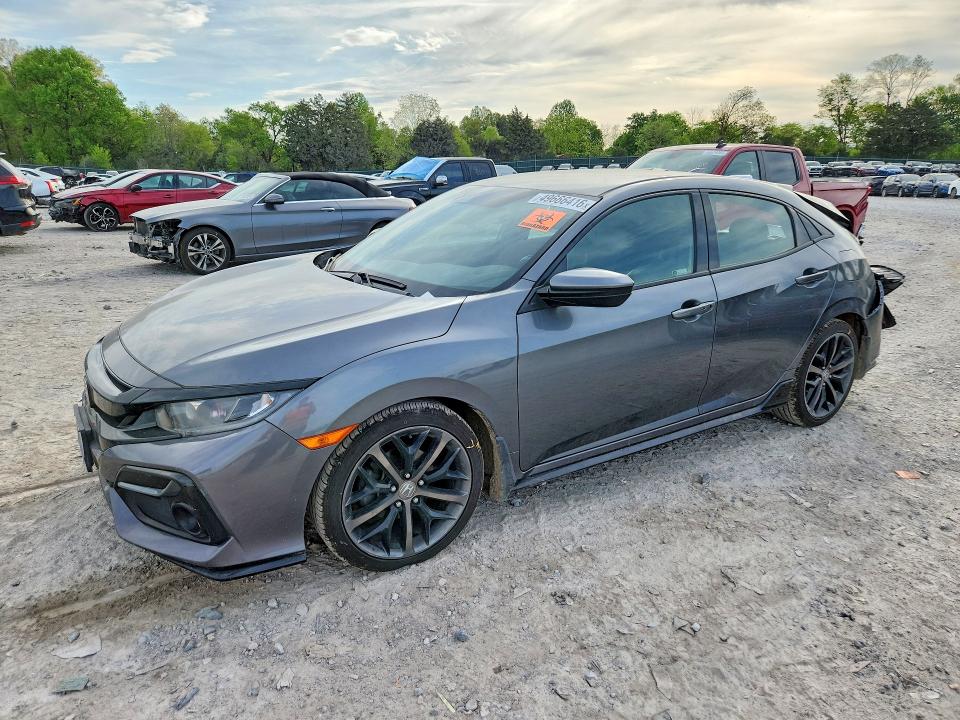 2021 Honda VIN SHHFK7H4XMU421654 COPART salvage auction — REAR END, Tn - Salvage Certificate, sold $4,950 on 2026-07-04 (photo 1)