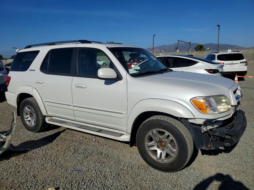 2006 Toyota Sequoia VIN 5TDZT38A86S273934 COPART salvage auction — FRONT END, Ca - Salvage Certificate, sold $1,850 on 2026-07-10 (photo 4)