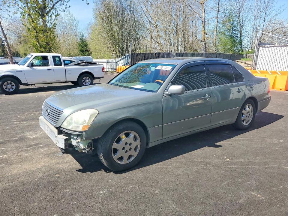 2002 Lexus Ls VIN JTHBN30F220067474 COPART salvage auction — FRONT END, Or - Lien Papers Salvage, sold $175 on 2026-07-27 (photo 1)