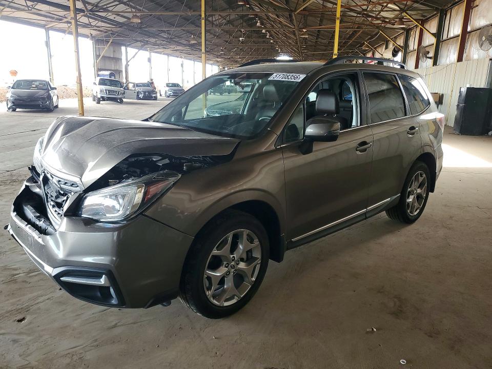 2018 Subaru Forester VIN JF2SJAWCXJH604723 COPART salvage auction — FRONT END, Az - Cert Of Title - Salvage, sold $2,700 on 2026-07-02 (photo 1)