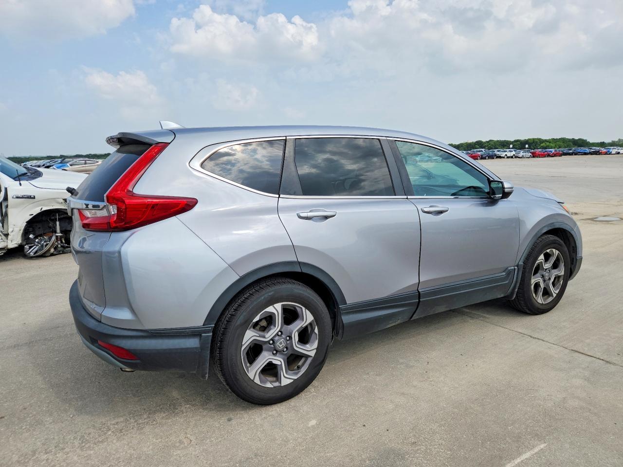 2018 Honda CR-V VIN 7FARW1H82JE036415 COPART salvage auction — Front End, TX - CERTIFICATE OF TITLE (P), sold $7,100 on 2026-07-08 (photo 3)