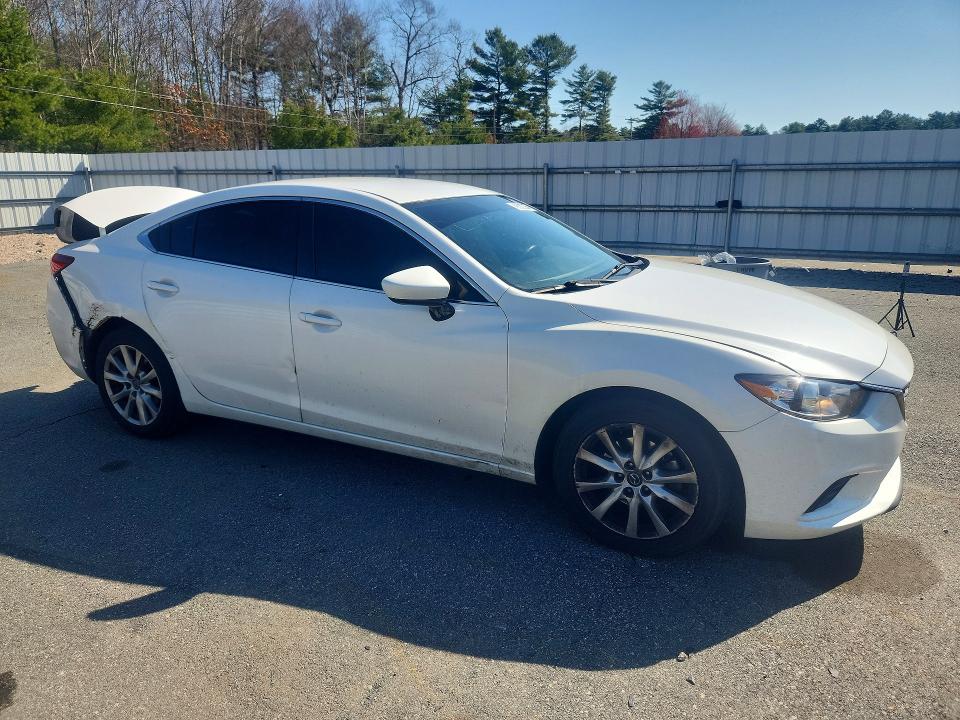 2014 Mazda 6 VIN JM1GJ1U51E1106580 COPART salvage auction — REAR END, Ct - Cert Of Title-Salvage, sold $625 on 2026-07-28 (photo 4)