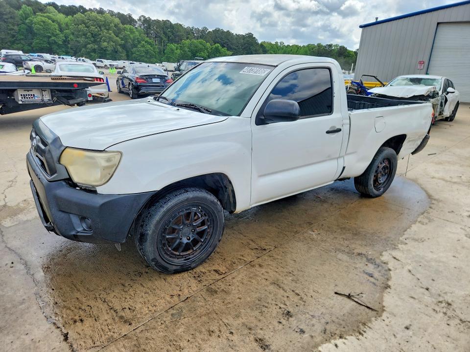 2014 Toyota Tacoma VIN 5TFNX4CN6EX035608 COPART salvage auction — REAR END, Az - Cert Of Title - Salvage, sold $1,550 on 2026-07-14 (photo 1)