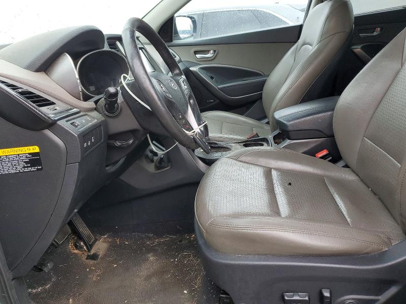 2013 Hyundai Santa fe VIN 5XYZUDLB3DG103252 COPART salvage auction — FRONT END, MI, sold $2,150 on 2026-07-17 (photo 7)