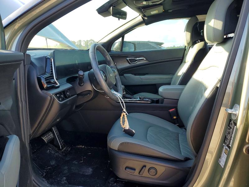 2024 Kia Sportage VIN 5XYK7CDF3RG165956 COPART salvage auction — SIDE, Tx - Certificate Of Title, sold $10,400 on 2026-07-07 (photo 7)