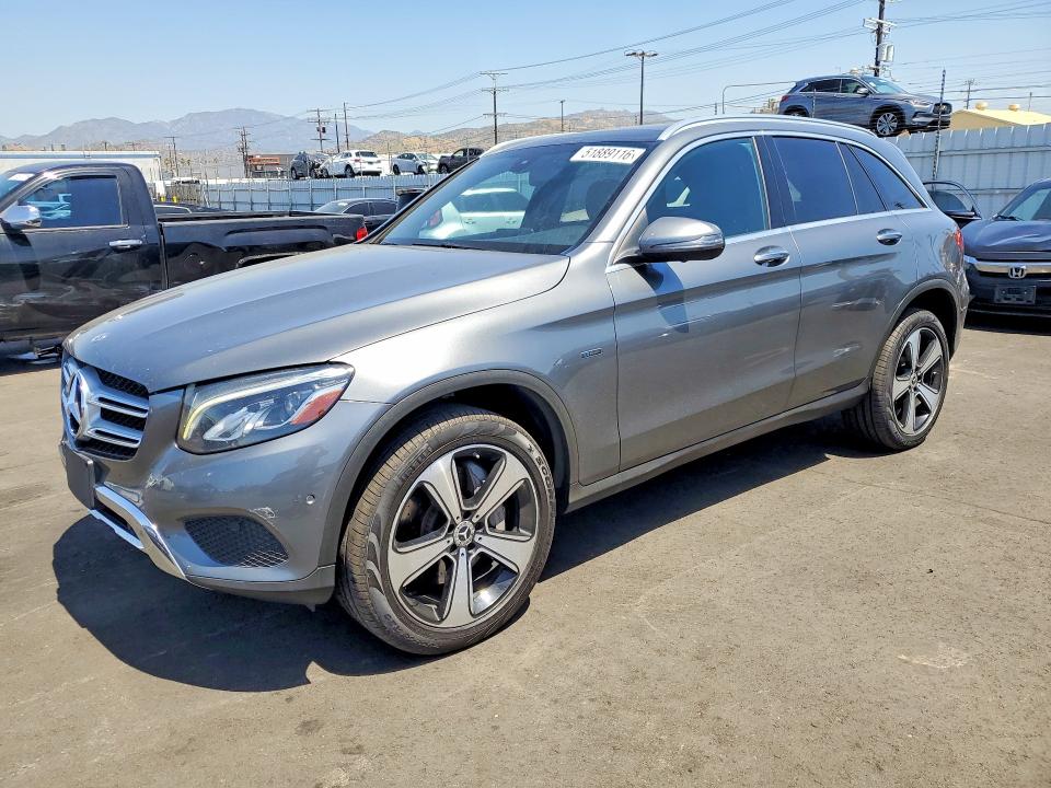 2019 Mercedes-benz Glc VIN WDC0G5EB6KF565642 COPART salvage auction — UNDERCARRIAGE, Salvage Title, sold $7,200 on 2026-08-05 (photo 1)