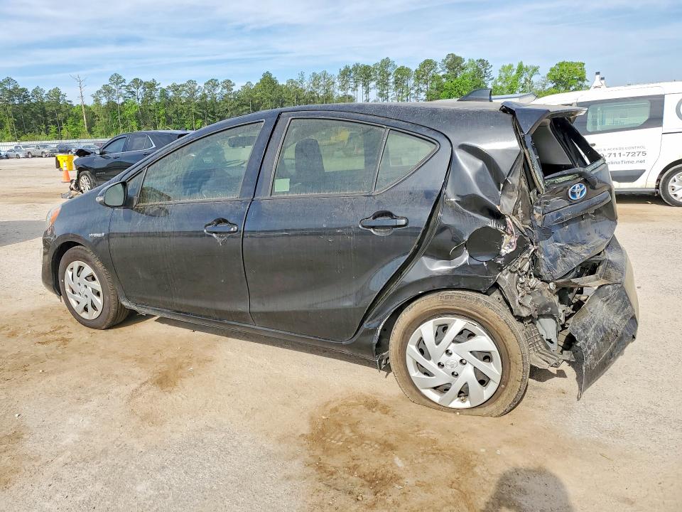 2015 Toyota Prius VIN JTDKDTB3XF1579720 COPART salvage auction — REAR END, Sc - Cert Of Title-Salvage, sold $600 on 2026-07-27 (photo 2)