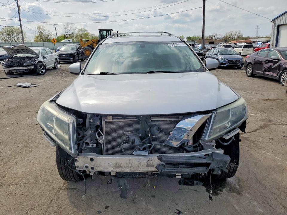 2014 Nissan Pathfinder VIN 5N1AR2MM5EC646512 COPART salvage auction — FRONT END, Il - Salvage Certificate, sold $400 on 2026-07-03 (photo 5)