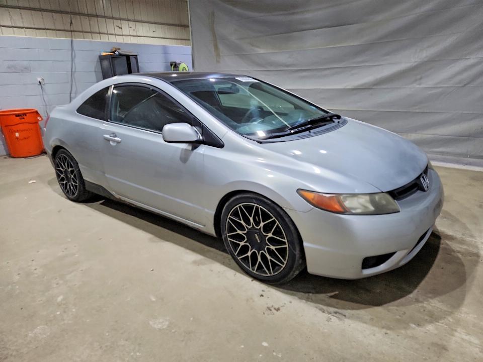 2007 Honda Civic VIN 2HGFG12887H579308 COPART salvage auction — REAR END, NH - CERT OF TITLE-SALVAGE, sold $250 on 2026-07-02 (photo 4)