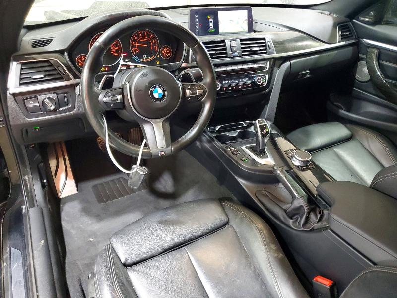 2018 BMW 4er VIN WBA4W3C54JAF91373 COPART salvage auction — FRONT END, Tn - Salvage Certificate, sold $225 on 2026-07-30 (photo 8)