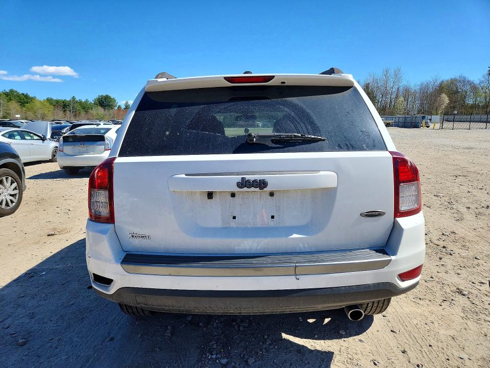 2016 Jeep Compass VIN 1C4NJCBA8GD783999 COPART salvage auction — REAR END, Pa - Certificate Of Salvage, sold $950 on 2026-07-02 (photo 6)