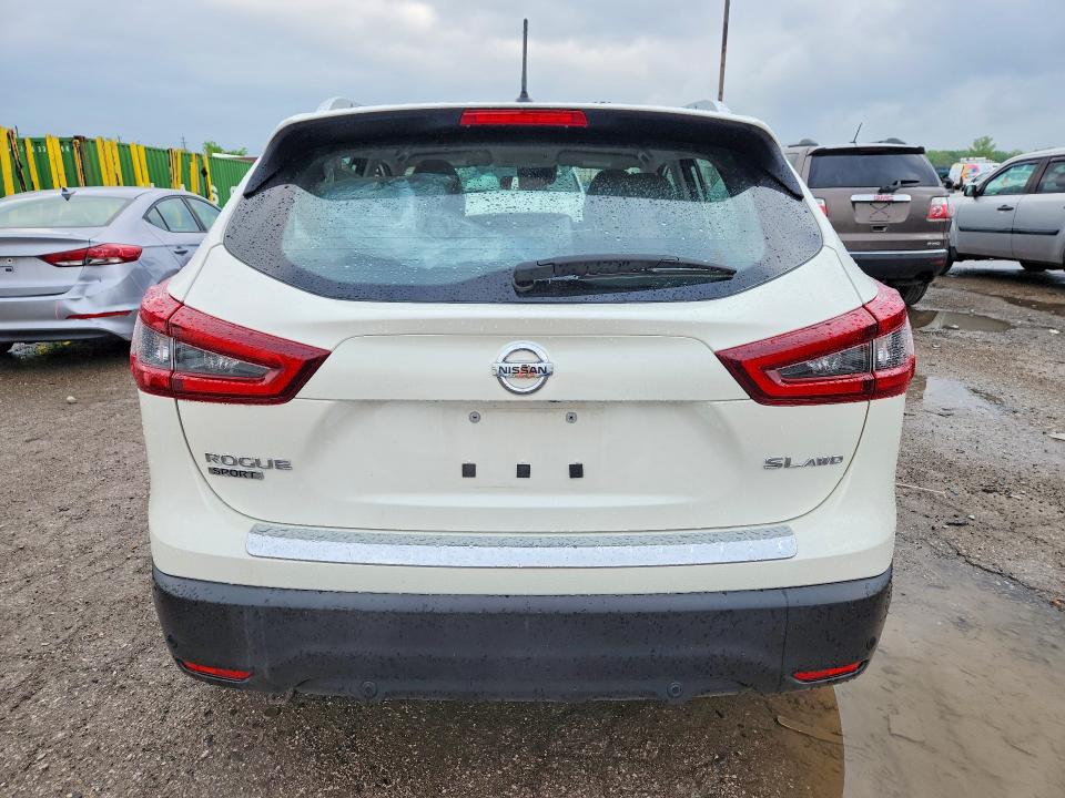 2022 Nissan Rogue VIN JN1BJ1CW4NW494012 COPART salvage auction — HAIL, Il - Salvage Certificate, sold $800 on 2026-07-03 (photo 6)