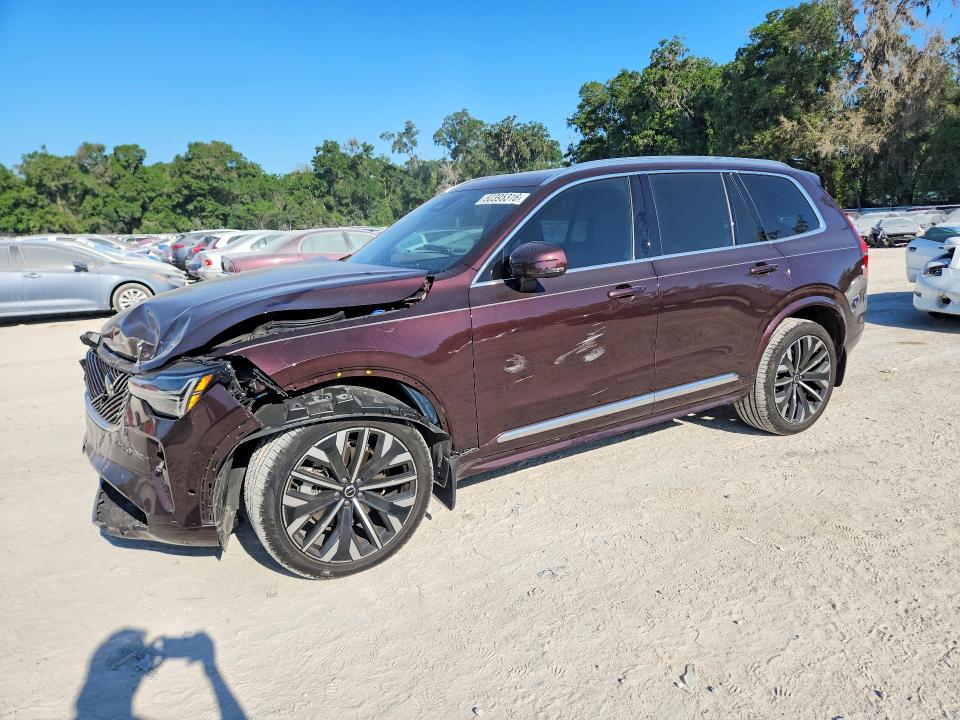 2025 Volvo Xc90 VIN YV4M12JB4S1358772 COPART salvage auction — FRONT END, Salvage Title, sold $9,400 on 2026-07-28 (photo 1)