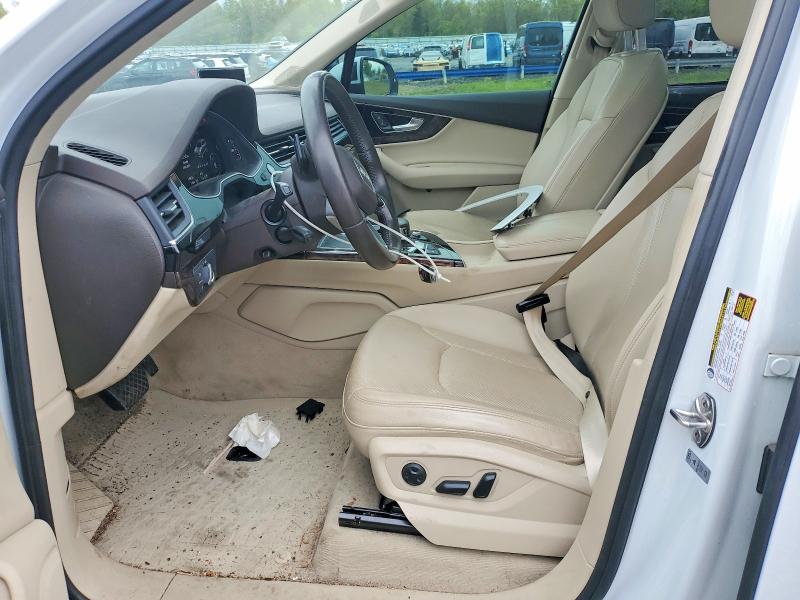 2019 Audi Q7 VIN WA1LAAF78KD033127 COPART salvage auction — FRONT END, Nj - Cert Of Title-Salvage, sold $9,500 on 2026-07-17 (photo 7)