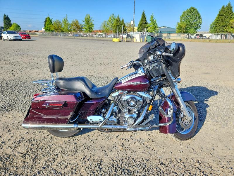 2007 Harley-davidson Flhx VIN 1HD1KB4137Y677244 COPART salvage auction — SIDE, OR - SALVAGE TITLE CERTIFICATE, sold $850 on 2026-07-30 (photo 1)