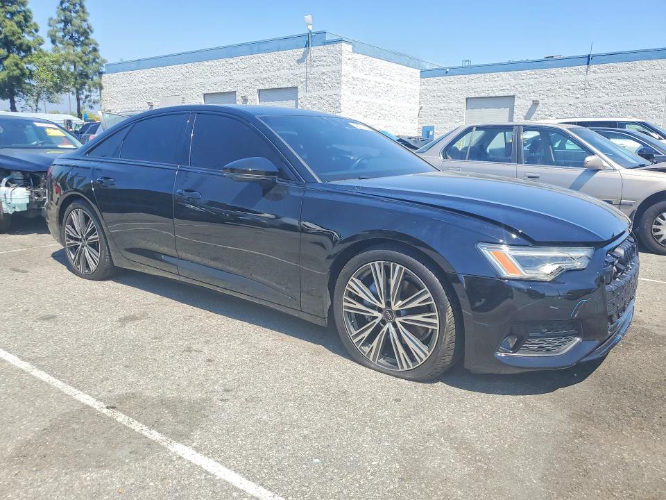 2024 Audi A6 VIN WAUE3BF26RN030053 COPART salvage auction — FRONT END, CA - SALVAGE CERTIFICATE, sold $10,400 on 2026-07-28 (photo 4)