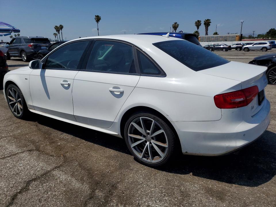 2016 Audi A4 VIN WAUAFAFL8GN010411 COPART salvage auction — MINOR DENT/SCRATCHES, Ca - Dis/Dlr/Exp Only Clean Title (P), sold $1,300 on 2026-07-31 (photo 2)