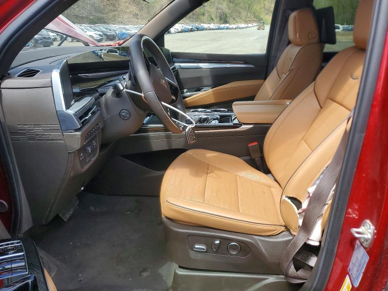 2025 Cadillac Escalade VIN 1GYS9CRL7SR189963 COPART salvage auction — ROLLOVER, Salvage Title, sold $29,500 on 2026-09-02 (photo 7)