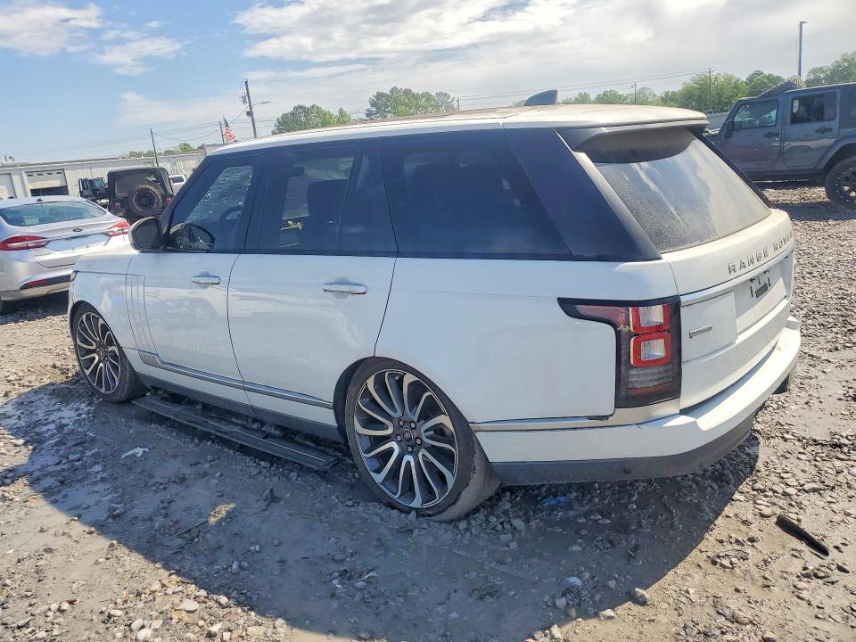 2018 Land rover RANGE ROVER VIN SALWR2RKXJA194119 COPART salvage auction — FRONT END, AL - SALVAGE RECOVERED THEFT, sold $3,400 on 2026-07-02 (photo 2)