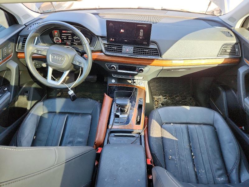 2021 Audi Q5 VIN WA1BAAFY6M2055503 COPART salvage auction — FRONT END, Salvage Title, sold $250 on 2026-07-28 (photo 8)