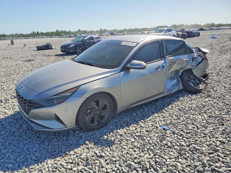 2021 Hyundai VIN 5NPLM4AG1MH037443 COPART salvage auction — SIDE, Salvage Title, sold $1,850 on 2026-07-24 (photo 1)