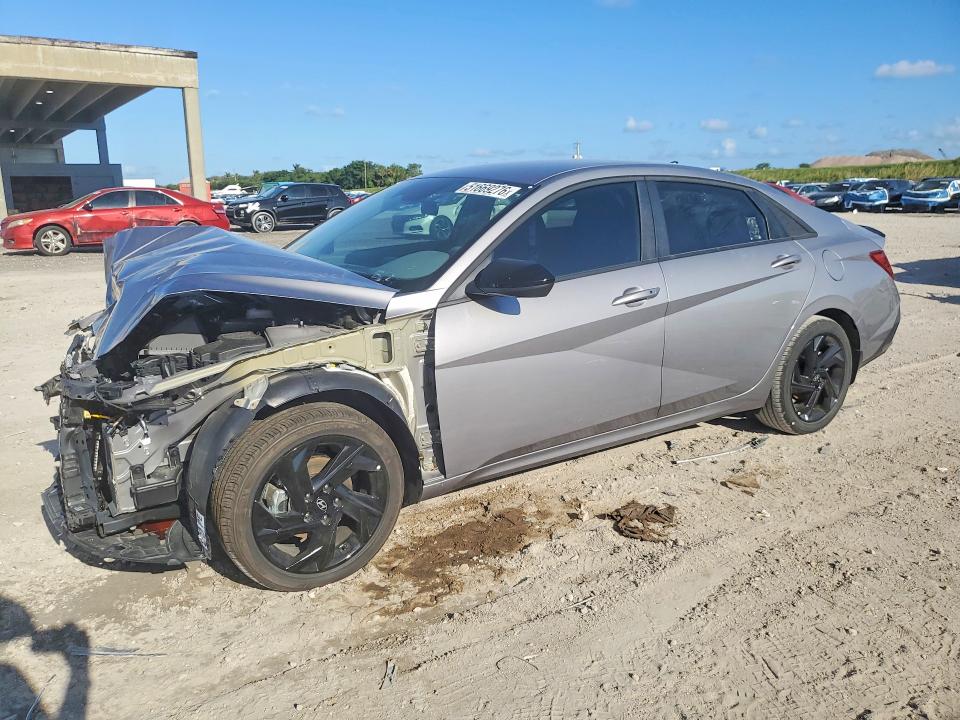 2026 Hyundai Elantra VIN KMHLM4DG0TU106053 COPART salvage auction — FRONT END, Salvage Title, sold $5,000 on 2026-07-23 (photo 1)