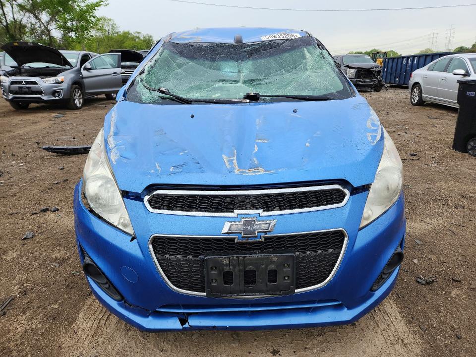 2015 Chevrolet Spark VIN KL8CD6S95FC724170 COPART salvage auction — ROLLOVER, MD, sold $375 on 2026-07-16 (photo 5)